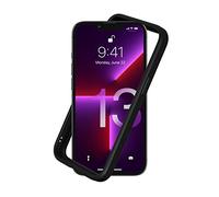 RHINOSHIELD Mod NX Bumper Phone Case for iPhone 14/13 Pro / 13 Black | Bumper Case without Backplate, Ultra-Slim Design, Minimalist Style, Military Grade Drop Protection