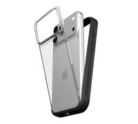RHINOSHIELD Phone Case Compatible with iPhone 17 Pro Max | Mod NX - Modular Protective Bumper Case with Backplate, Shockproof with Military Grade Drop Protection - Black