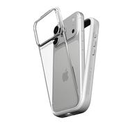 RHINOSHIELD Phone Case Compatible with iPhone 17 Pro | Mod NX - Modular Protective Bumper Case with Backplate, Shockproof with Military Grade Drop Protection - White