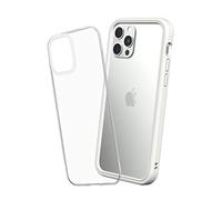 RHINOSHIELD Modular Case compatible with [iPhone 12/12 Pro] | Mod NX - Customizable Shock Absorbent Heavy Duty Protective Cover - White