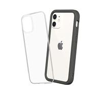 RHINOSHIELD Modular Case compatible with [iPhone 12 mini] | Mod NX - Customizable Shock Absorbent Heavy Duty Protective Cover - Graphite
