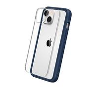 RHINOSHIELD Modular Case Compatible with [iPhone 14] | Mod NX - Customizable Shock Absorbent Heavy Duty Protective Cover 3.5M / 11ft Drop Protection - Navy Blue
