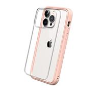 RHINOSHIELD Modular Case Compatible with [iPhone 14 Pro Max] | Mod NX - Customizable Shock Absorbent Heavy Duty Protective Cover 3.5M / 11ft Drop Protection - Blush Pink