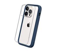 RHINOSHIELD Modular Case Compatible with [iPhone 14 Pro] | Mod NX - Customizable Shock Absorbent Heavy Duty Protective Cover 3.5M / 11ft Drop Protection - Navy Blue