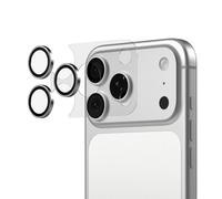 RHINOSHIELD Natural Titanium Camera Lens Protectors + Lens Base Protector Compatible with iPhone 17 Pro Max | All Round Protection, Scratch Resistant, Alignment Tool Included