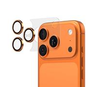 RHINOSHIELD Orange Camera Lens Protectors + Lens Base Protector Compatible with iPhone 17 Pro | All Round Protection, Scratch Resistant, Alignment Tool Included