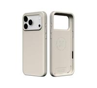 RHINOSHIELD Phone Case Compatible with iPhone 17 Pro Max | SolidX - Reinforced Shock-Absorbing Protection, Minimal and Slim Design with Military Grade Drop Protection - Shell Beige