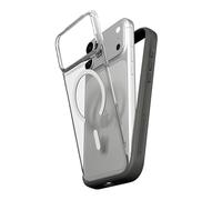 RHINOSHIELD Phone Case Compatible with MagSafe for iPhone 17 Pro Max | Mod NX - Modular Protective Bumper Case with Backplate, Superior Magnetic, Military Grade Drop Protection - Graphite