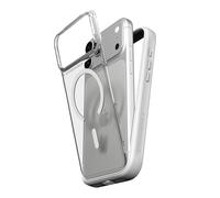 RHINOSHIELD Phone Case Compatible with MagSafe for iPhone 17 Pro Max | Mod NX - Modular Protective Bumper Case with Backplate, Superior Magnetic, Military Grade Drop Protection - White