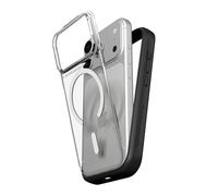 RHINOSHIELD Phone Case Compatible with MagSafe for iPhone 17 Pro | Mod NX - Modular Protective Bumper Case with Backplate, Superior Magnetic, Military Grade Drop Protection - Black