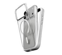 RHINOSHIELD Phone Case Compatible with MagSafe for iPhone 17 Pro | Mod NX - Modular Protective Bumper Case with Backplate, Superior Magnetic, Military Grade Drop Protection - White