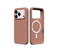 RHINOSHIELD Phone Case Compatible with MagSafe for iPhone 17 Pro | SolidX - Reinforced Shock-Absorbing Protection, Minimal and Slim Design with Military Grade Drop Protection - Dawn Clay