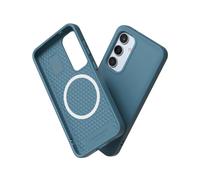 RHINOSHIELD SolidSuit Case Compatible with Magsafe for [Galaxy S24] | Shock Absorbent Slim Design Protective Cover with Premium Matte Finish 3.5M / 11ft Drop Protection - Ocean Blue