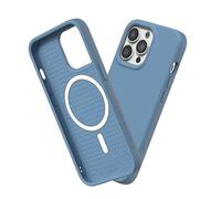 RHINOSHIELD SolidSuit Case Compatible with Magsafe for [iPhone 13 Pro Max] | Shock Absorbent Slim Design Protective Cover with Premium Matte Finish 3.5M / 11ft Drop Protection - Tide Blue