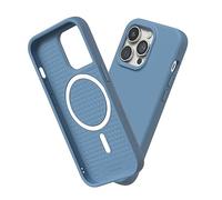 RHINOSHIELD SolidSuit Case Compatible with Magsafe for [iPhone 14 Pro] | Shock Absorbent Slim Design Protective Cover with Premium Matte Finish 3.5M / 11ft Drop Protection - Tide Blue