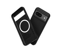 RHINOSHIELD SolidSuit Case Compatible with Magsafe for [Pixel 8] | Shock Absorbent Slim Design Protective Cover with Premium Matte Finish 3.5M / 11ft Drop Protection - Classic Black