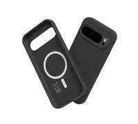 RHINOSHIELD SolidSuit Case Compatible with Magsafe for [Pixel 9 Pro XL] | Shock Absorbent Slim Design Protective Cover with Premium Matte Finish 3.5M / 11ft Drop Protection - Classic Black