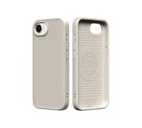 RHINOSHIELD Case Compatible with iPhone 16e | SolidSuit - Shock Absorbent Slim Design Protective Cover with Premium Matte Finish 3.5M / 11ft Drop Protection - Shell Beige