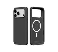 RHINOSHIELD Phone Case Compatible with MagSafe for iPhone 17 Pro Max | SolidX - Reinforced Shock-Absorbing Protection, Minimal and Slim Design with Military Grade Drop Protection - Classic Black