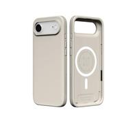 RHINOSHIELD Phone Case Compatible with MagSafe for iPhone Air | SolidX - Reinforced Shock-Absorbing Protection, Minimal and Slim Design with Military Grade Drop Protection - Shell Beige