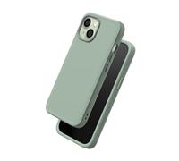 RHINOSHIELD Case Compatible with iPhone 15 | SolidX - Reinforced Shock-Absorbing Slim Design Protective Cover with 3.5M / 11ft Drop Protection - Sage Green
