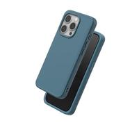 RHINOSHIELD Case Compatible with iPhone 15 Pro | SolidX - Reinforced Shock-Absorbing Slim Design Protective Cover with 3.5M / 11ft Drop Protection - Ocean Blue