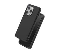 RHINOSHIELD Case Compatible with iPhone 15 Pro Max | SolidX - Reinforced Shock-Absorbing Slim Design Protective Cover with 3.5M / 11ft Drop Protection - Classic Black