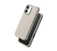 RHINOSHIELD Case Compatible with iPhone 16 Plus | SolidX - Reinforced Shock-Absorbing Slim Design Protective Cover with 3.5M / 11ft Drop Protection - Shell Beige