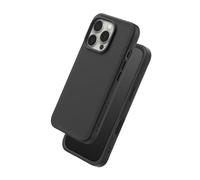 RHINOSHIELD Case Compatible with iPhone 16 Pro | SolidX - Reinforced Shock-Absorbing Slim Design Protective Cover with 3.5M / 11ft Drop Protection - Classic Black