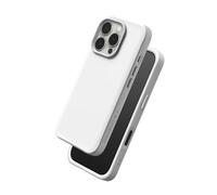 RHINOSHIELD Case Compatible with iPhone 16 Pro | SolidX - Reinforced Shock-Absorbing Slim Design Protective Cover with 3.5M / 11ft Drop Protection - Classic White