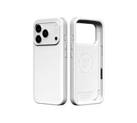 RHINOSHIELD Phone Case Compatible with iPhone 17 Pro | SolidX - Reinforced Shock-Absorbing Protection, Minimal and Slim Design with Military Grade Drop Protection - Classic White