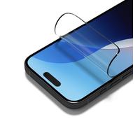 RHINOSHIELD Transparent Impact Screen Protector Pro Compatible with iPhone 16/15 / 14 Pro | Impact Protection, Scratch Resistance, Blue Light Resistant, Installation Tool Included