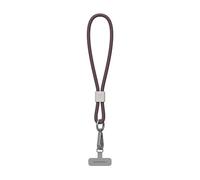 RHINOSHIELD Waterproof and Durable TPU Wrist Phone Lanyard | Easy to Adjust, Charm, Durable Strap, Various Colors(Landyard Card Included) - Twilight Plum