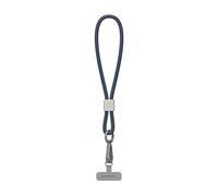 RHINOSHIELD Waterproof and Durable TPU Wrist Phone Lanyard | Easy to Adjust, Charm, Durable Strap, Various Colors(Landyard Card Included) - Navy Blue