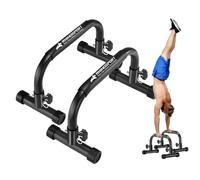 RHINOSPORT Parallettes Bars, 19.6" Extra Long Stance