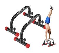 RHINOSPORT Parallettes Bars, 19.6" Extra Long Stance