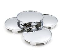 RhinoTuning 4?68mm center hub cap 61.5mm wheel caps car centre cap 2.68in wheel caps wheel center cap for 654F (silvery)