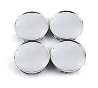 RhinoTuning 4 PCS 58.5 mm Wheel Center Caps Compatible With CR-V Accord N-Box N-One Forester Impreza Legacy Outback Tribeca Crosstrek, OD: 2.31" / 58.5 mm ID: 2.12" / 53.8 mm Chrome Wheel Trims