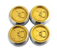 RhinoTuning 4 PCS 60 mm Wheel Center Caps Compatible With XXR 501 / XXR 002, OD: 60 mm / 2.36" ID: 56.2 mm / 2.2" Gol Hub Caps