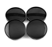 RhinoTuning 4 PCS 61 mm Wheel Center Caps Compatible With Legacy Tribeca XV Crosstrek Outback Forester A3 A4 A5 A6 A8 FR-S, OD: 2.40" / 61 mm ID: 2.18" / 55.5 mm Black Hub Caps Wheel Trims
