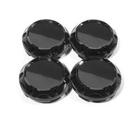 RhinoTuning 4 PCS 63.8 mm Wheel Center Caps Compatible With Mk5 TRD, OD: 2.51 in / 63.8 mm ID: 2.29 in / 58.25 mm Black Hub Caps Wheel Trims