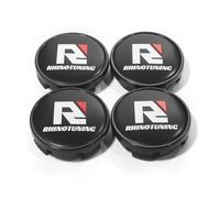 RhinoTuning 4 PCS 63 mm Private Brand Stickers Wheel Center Caps Compatible With Aveo Camaro Camry Cobalt HHR Impala Silverado Volt RAM JOURNEY Patriot GS, OD: 2.48" / 63 mm ID: 2.3" / 54.8 mm Black