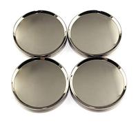 RhinoTuning 4 PCS 63 mm Wheel Center Caps Compatible With Dakota Ram 1500 Neon Legacy Impreza Tribeca Forester Outback WRX XV Crosstrek, OD: 2.48 in / 63 mm ID: 2.26 in / 57.3 mm Grey Hub Caps