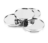 RhinoTuning 4 PCS 63 mm Wheel Center Caps Compatible With Range Discovery Evoque Freelande LR2 LR3 LR4, OD: 2.48" / 63 mm ID: 1.89" / 48 mm Chrome Hub Caps Wheel Trims
