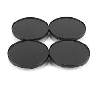 RhinoTuning 4 PCS 63 mm Wheel Center Caps Compatible With Range Discovery Evoque Freelande LR2 LR3 LR4, OD: 2.48" / 63 mm ID: 1.89" / 48 mm Black Hub Caps Wheel Trims