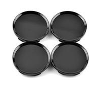 RhinoTuning 4 PCS 64mm Black wheel hub cap OD 64mm ID 61mm center hub caps wheel caps compatible for 13214658 13204650 13117069