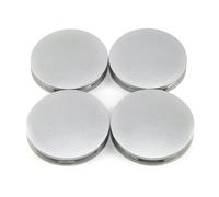 RhinoTuning 4 PCS 65 mm Wheel Center Caps Compatible with RE30 TE37 CE28n, OD: 65 mm / 2.56" ID: 62 mm / 2.44" Silver Hub Caps Wheel Trims