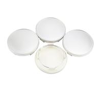 RhinoTuning 4 PCS 70.6 mm Wheel Center Caps Compatible With 18" WK1 RW501 RW503 RX506 RK020 RK500 LM CH RK RT Series, OD: 2.78 in / 70.6 mm ID: 2.39 in / 60.6 mm Silver Wheel Trims (Update Version)