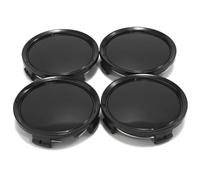 RhinoTuning 4 PCS 74 mm Wheel Center Caps Compatible With Series B C E G M R S, OD: 2.91" / 74 mm ID: 2.74" / 69.5 mm Black Hub Caps Wheel Trims