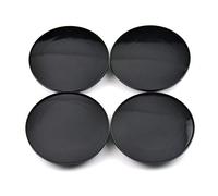 RhinoTuning 4 PCS 80.4 mm Wheel Center Caps Compatible With Super Rs/Rc/Rsii, OD: 3.17 in / 80.4 mm ID: 1.89 in / 48 mm Black Hub Caps